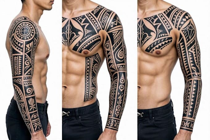 design your polynesian tribal tattoo
