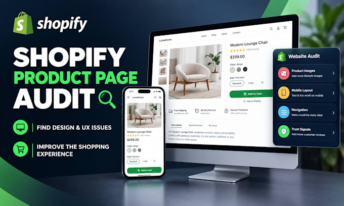 audit your shopify product page design and identify conversion issues