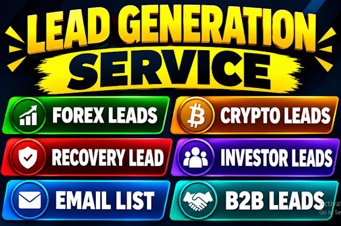 provide fresh crypto forex leads
