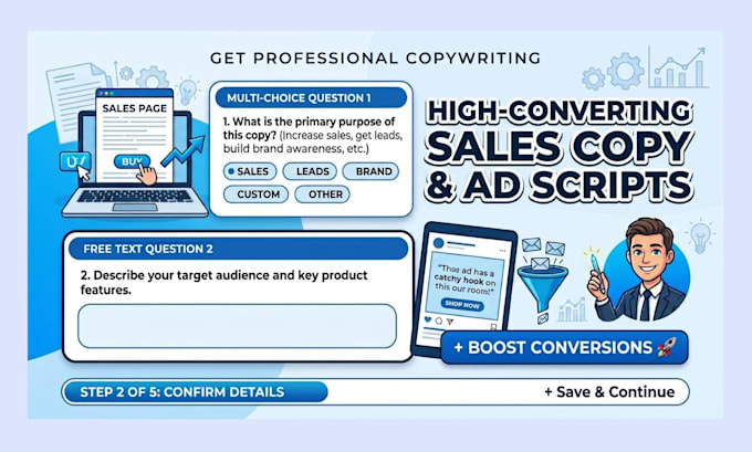 write high converting sales copywriting ad copy and email copy