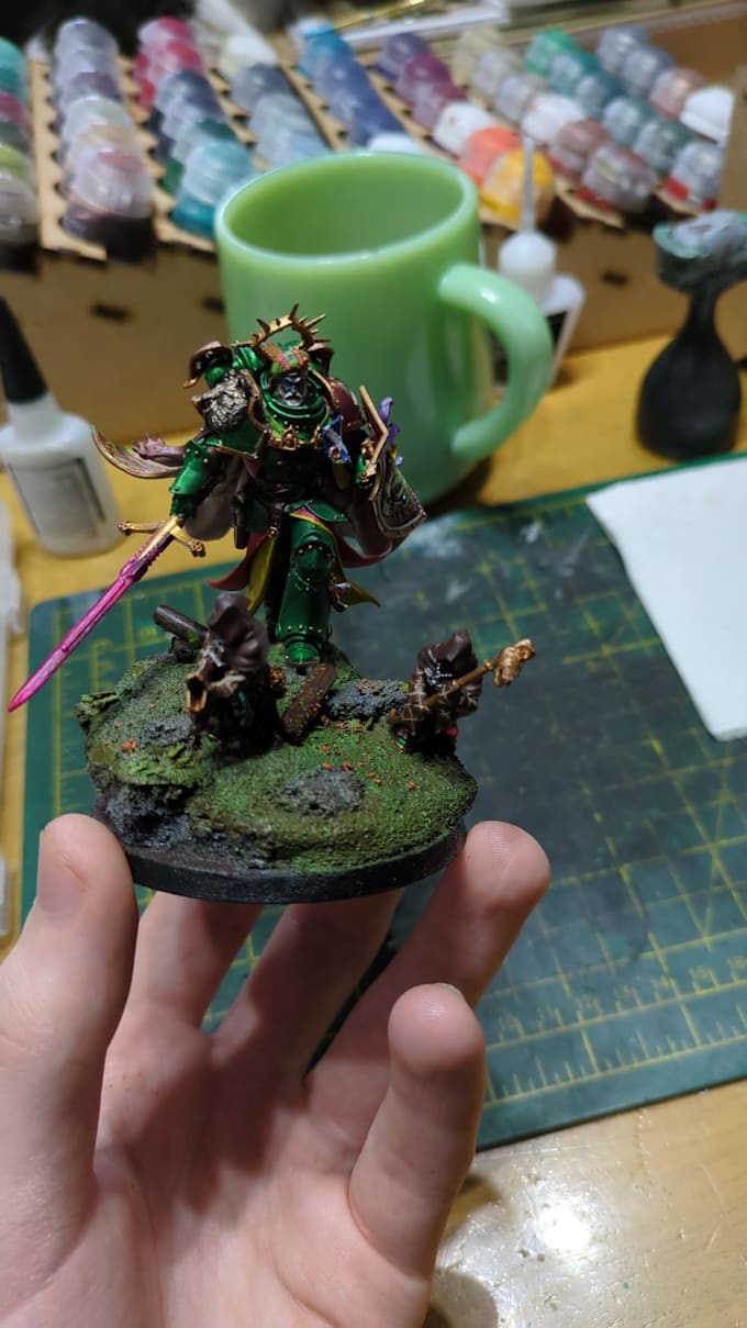 paint your tabletop miniatures