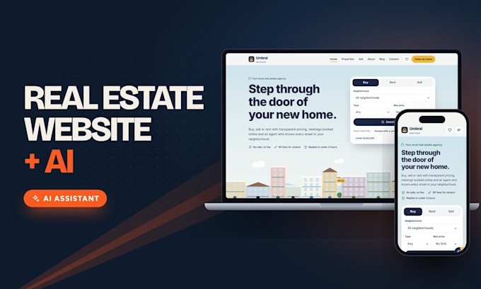 build a real estate website