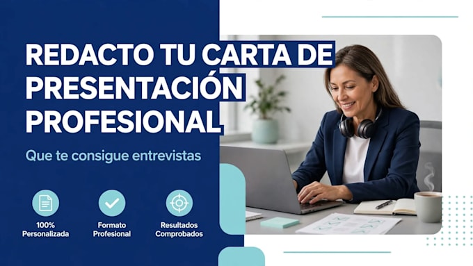redactar una carta de presentación profesional