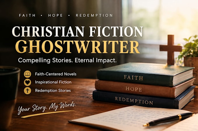 ghostwrite christian fiction and faith based stories