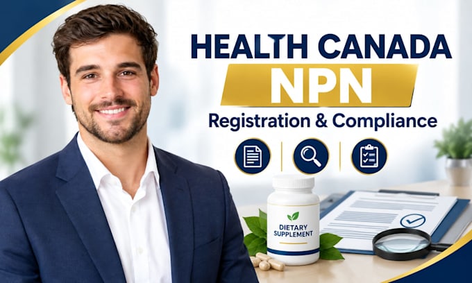 prepare health canada npn applications for supplements