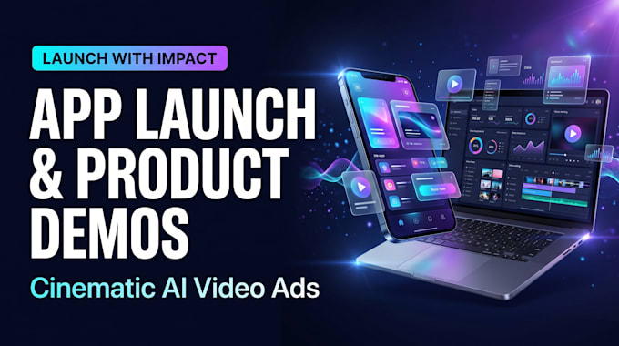 create ai saas explainer app launch product demo videos