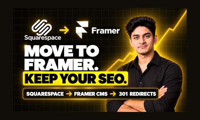 migrate squarespace to framer cms create responsive business websites SEO