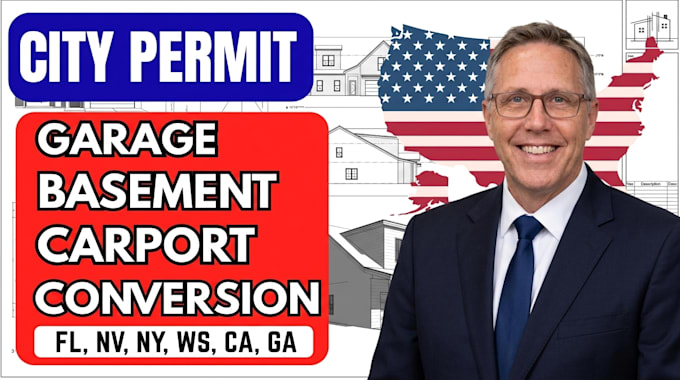 draw a garage addition plans layout and garage conversion permit plan