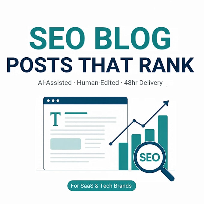 write SEO blog posts for saas and tech companies