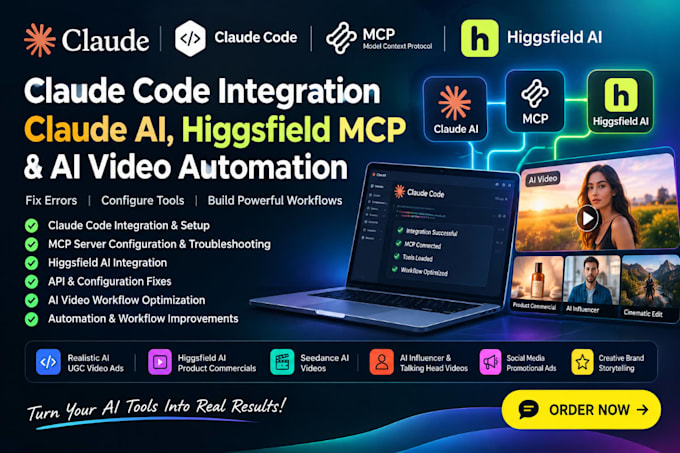 claude code integration claude claude higgsfield mcp claude ai video editor