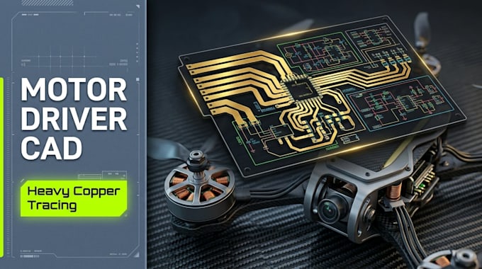 draft heavy copper motor driver circuit layouts and schematic