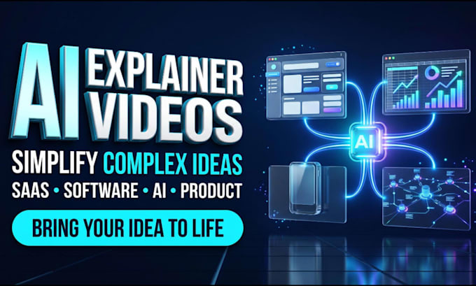create saas explainer video 2d animated saas explainer product demo video