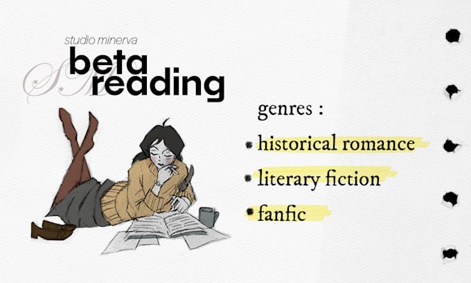 beta read your romance, fanfic, or short story