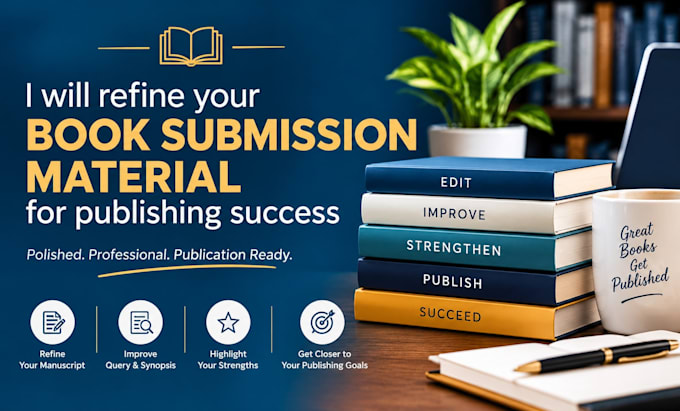 refine your book submission material for publishing success