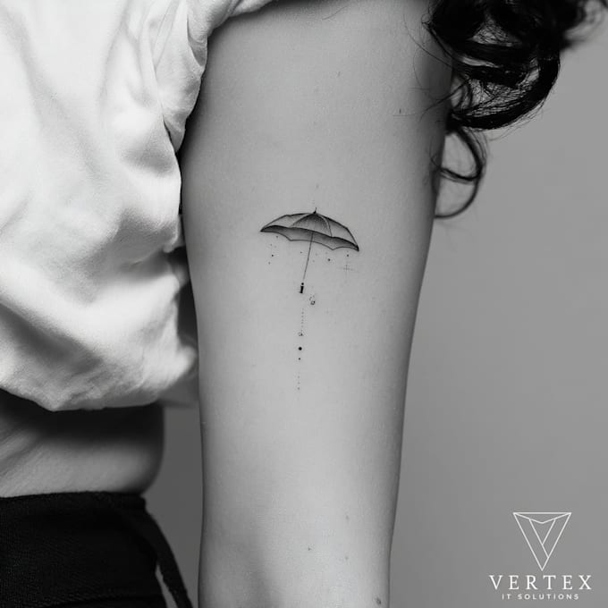 create delicate fine line flower tattoos