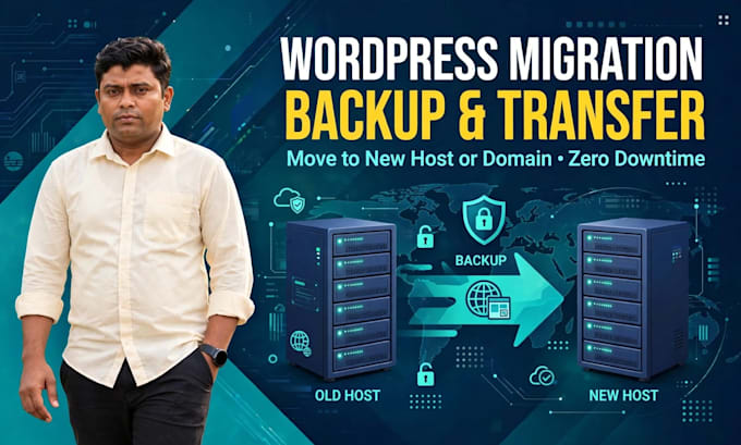 backup, migrate or transfer wordpress website to new host or domain