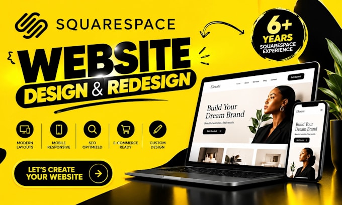 build website design, squarespace website redesign, squarespace website design