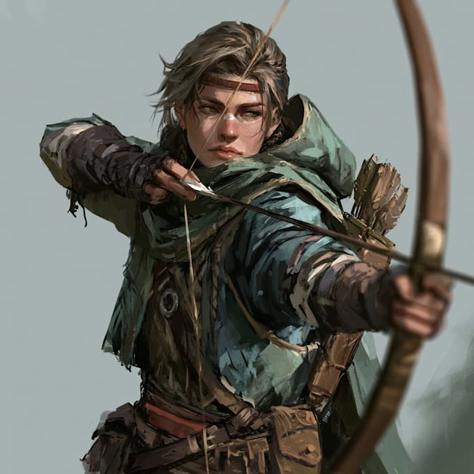 dnd character art and dnd character art