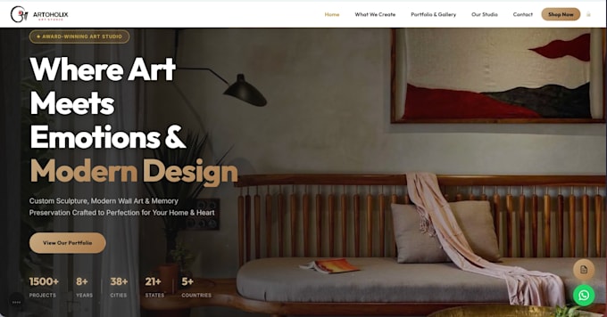 build a responsive website and web application