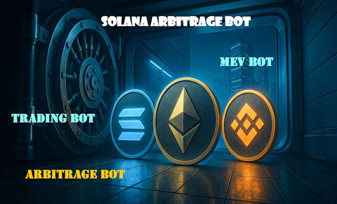 build solana arbitrage bot, mev, sniper, pump fun, sandwich, volume on sol, eth