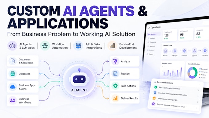 build custom ai agents, llm applications and automation workflows