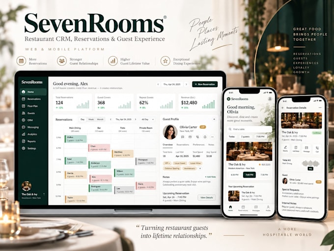build a restaurant reservation and table management app