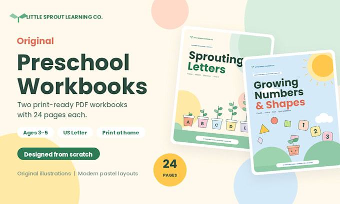 design preschool worksheets for kids