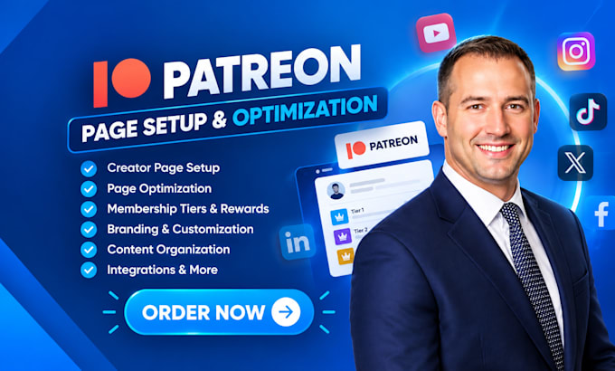 do patreon for creator setup, patreon optimization