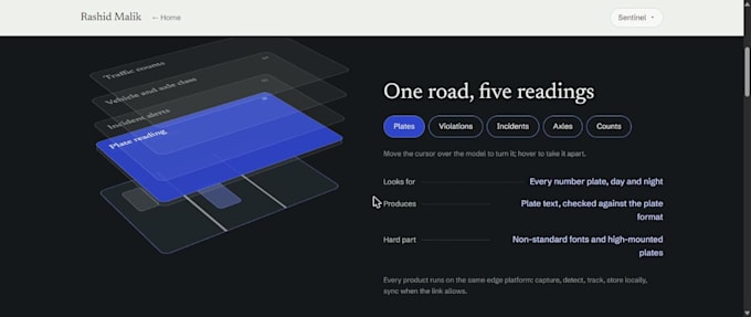 build a complete computer vision web app with dashboard and API