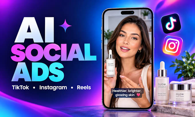 ai tiktok and instagram ad creatives