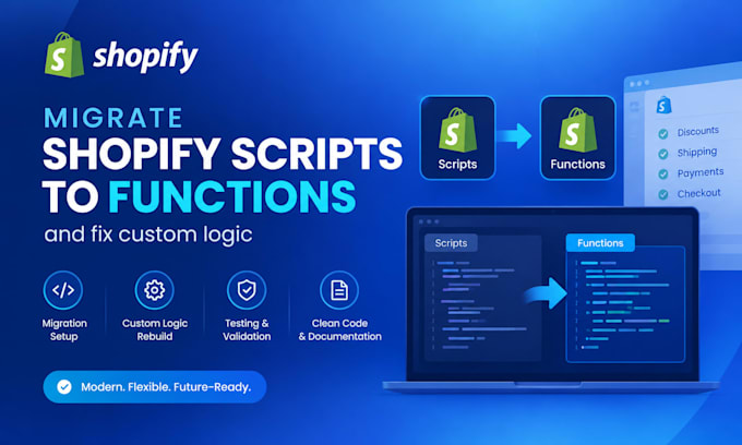 migrate shopify scripts to shopify functions and fix custom logic