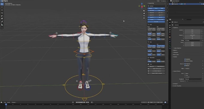 ai driven 3d,threejs,web avatar,digital twin,arkit52,livekit,toggle outfit,rig3d