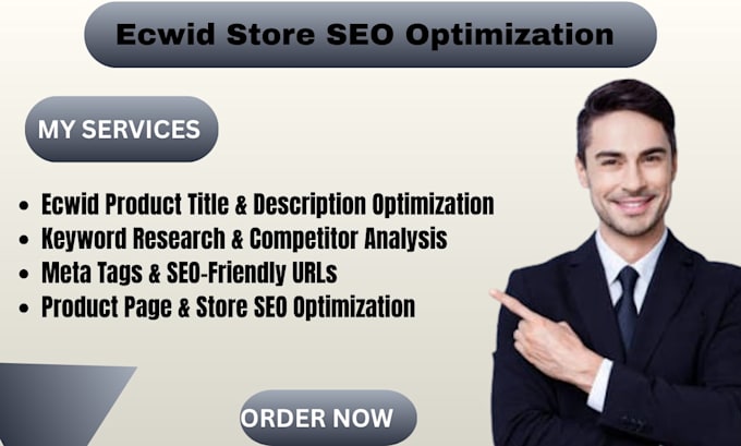 optimize ecwid product SEO product listings and google rankings