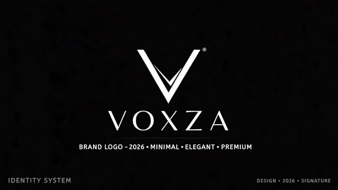 create a clean 2d logo animation
