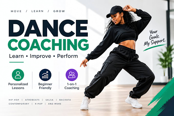 provide personalized dance coaching for beginners and all levels