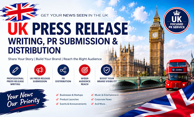 do UK press release with pr submission and press release distribution