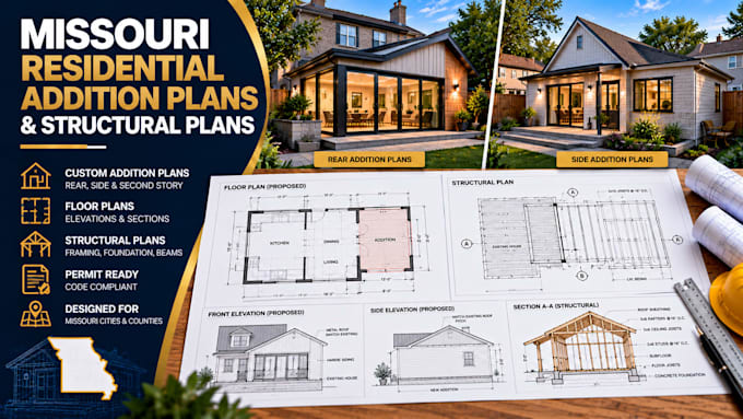 draw architectural structural plans for house renovation