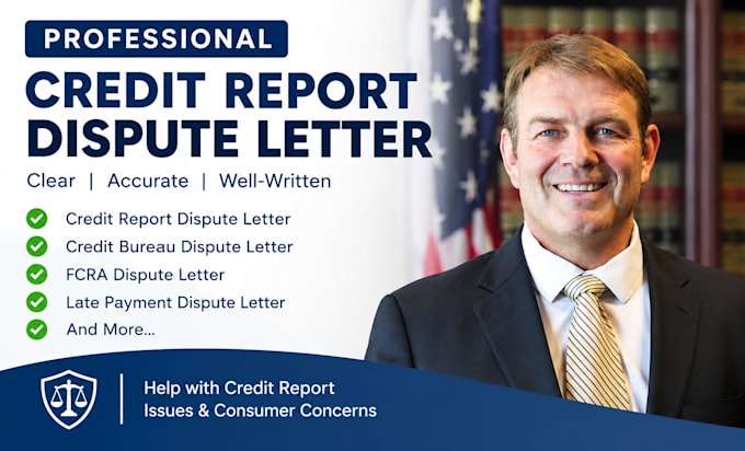 draft a credit bureau dispute letter for reporting errors