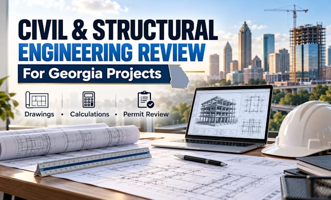 do civil and structural engineering review for georgia