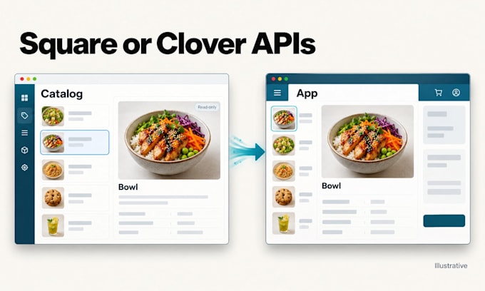build or fix a square or clover pos API integration