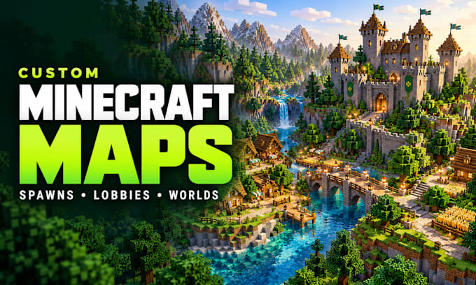 build a custom minecraft map for your server or world