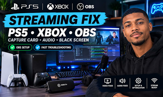 fix ps5 xbox obs and capture card streaming issues