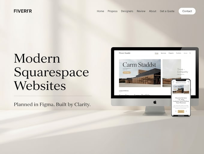 build squarespace store, design or redesign squarespace website