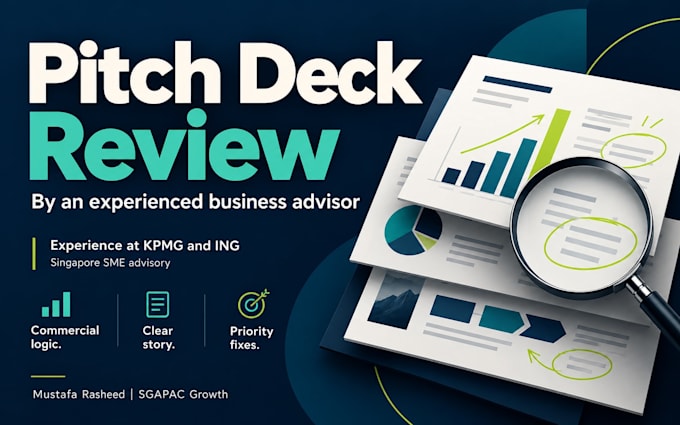 review your startup pitch deck