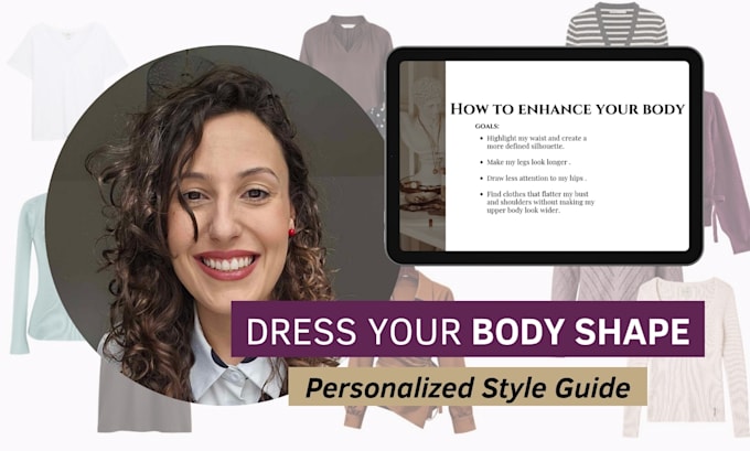 style your body shape and provide a personalized style guide