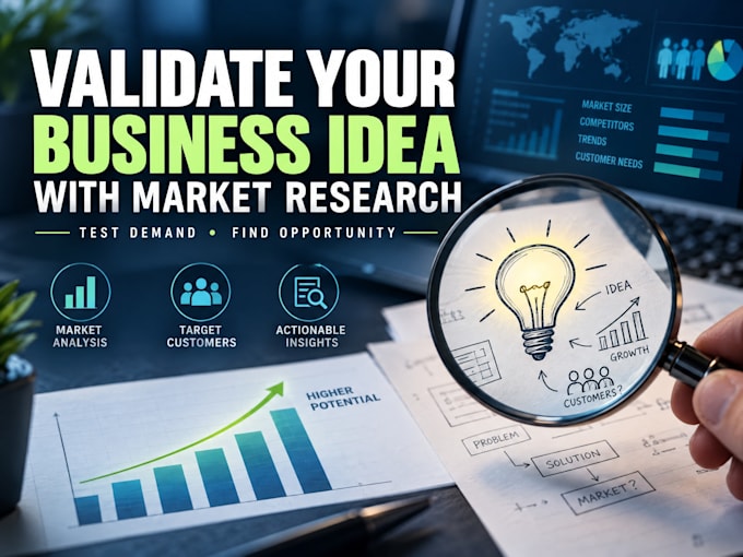 validate your business idea with market research
