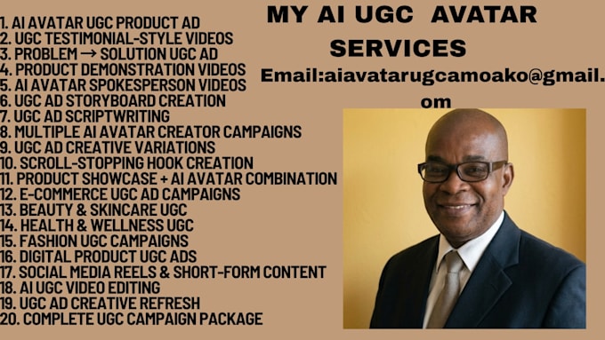 sample ai avatar video campaign brand ads