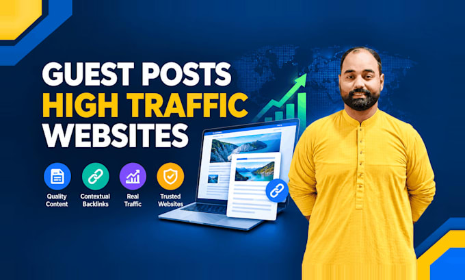 publish guest posts on high traffic sites