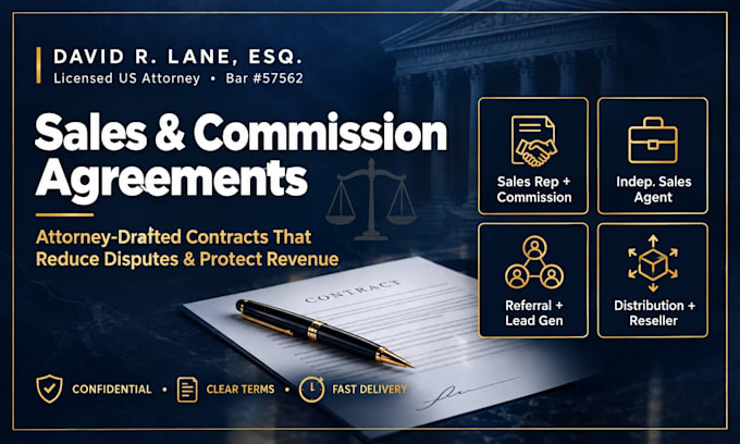 draft independent sales agent and independent contractor agreements
