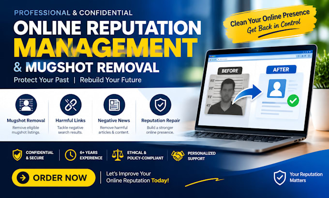 help remove eligible mugshots and improve online reputation